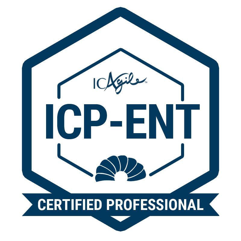ICAgile Certified Professional – Agility in the Enterprise (ICP-ENT)